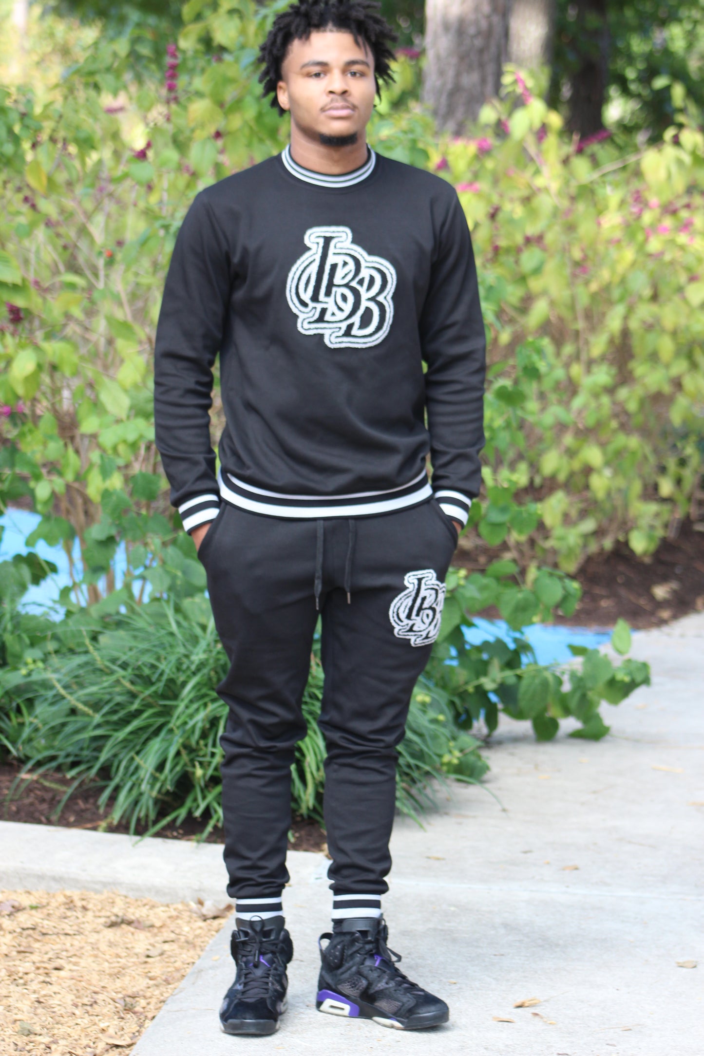 IBB MONOGRAM Tracksuit (Black)