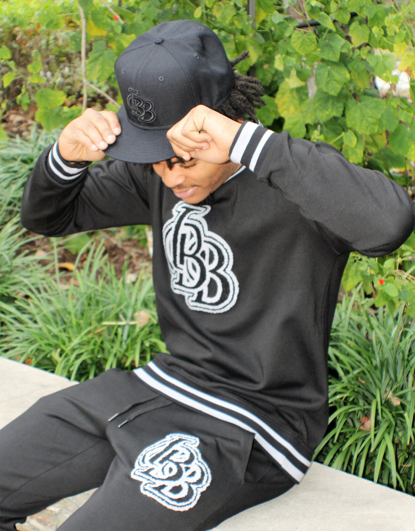 IBB MONOGRAM Tracksuit (Black)